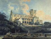 Thomas, Jedburgh Abbey from the River